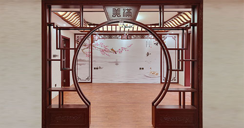 新村镇中国传统的门窗造型和窗棂图案